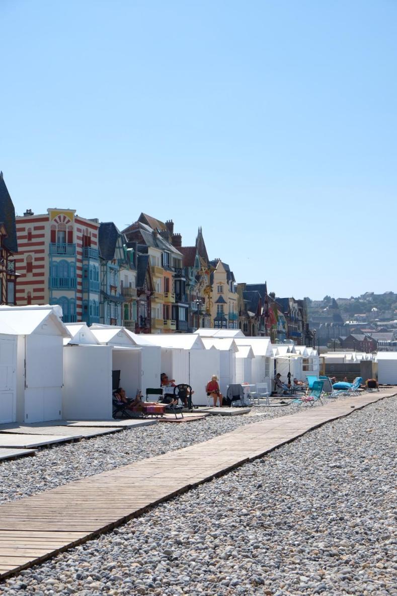 Villa Adele, Bow-Window Vue Mer - Appt 02 Mers-les-Bains Exterior photo